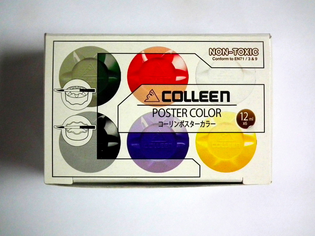 11291  สีโปสเตอร์ Colleen ชนิดเล็ก 6 สี [1 ชุด]